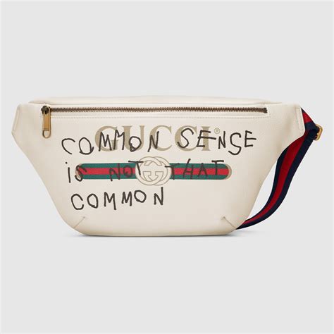 gucci coco capitán belt bag white|Gucci 2017 Coco Capitán Logo Belt Bag .